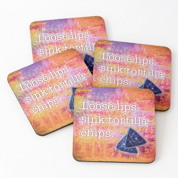Item preview, Loose Lips Sink Tortilla Chips Artwork designed and sold by AlanPhotoArt.