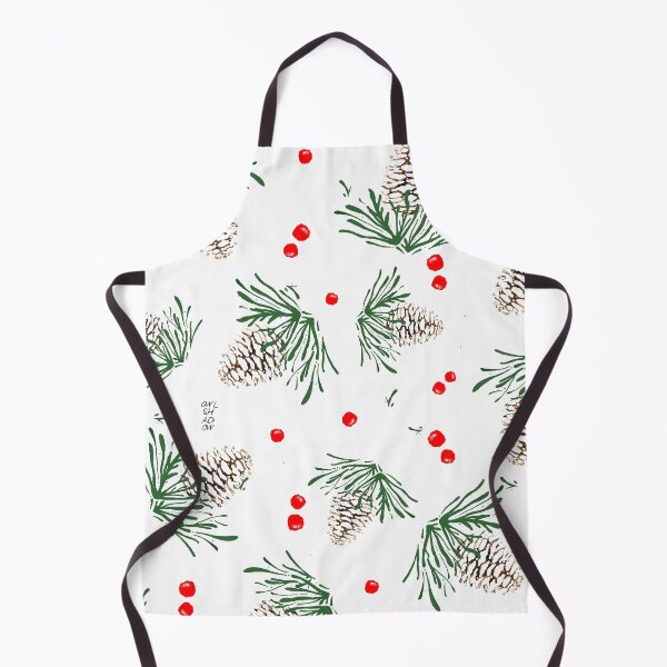 Item preview, Pinecones and Berries Pattern designed and sold by owlshadow.