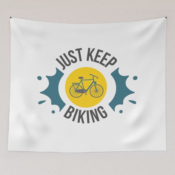 Item preview, Just Keep Biking designed and sold by AutumnVibeShop.