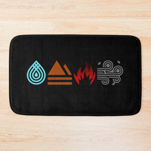 Item preview, Avatar Elements , Water Earth Fire Air Bender, Avatar the Last airbender Gift for Friend  ,bags, Laptop Skins, scraf, mobile cases, face masks designed and sold by kenganalashish.