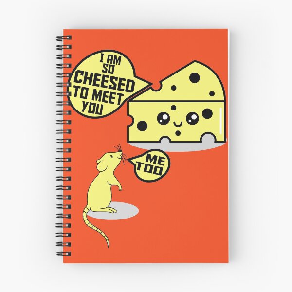 Item preview, Cheesed To Meet You-cute cartoon happy smiling food..  designed and sold by Rajpramanik.