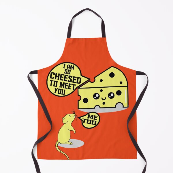 Item preview, Cheesed To Meet You-cute cartoon happy smiling food.. designed and sold by Rajpramanik.