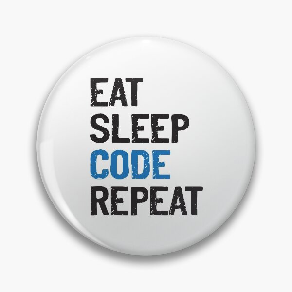 Item preview, Eat Sleep Code Repeat Programmer designed and sold by Sour Soul.