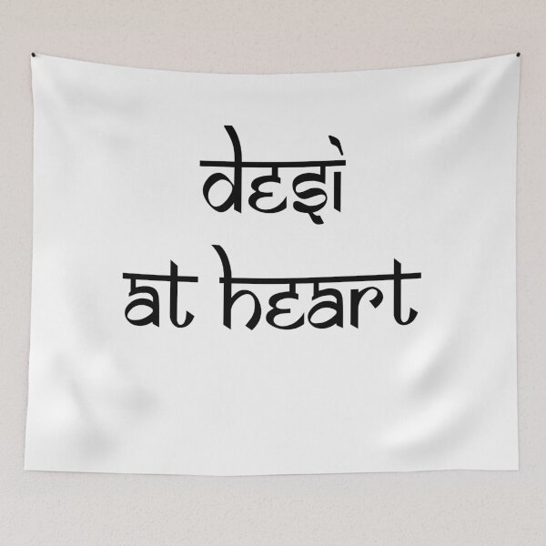 Item preview, Desi At Heart Indian Slang designed and sold by fantasticpud.