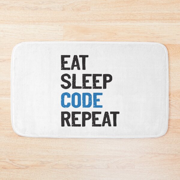 Item preview, Eat Sleep Code Repeat Programmer designed and sold by Sour Soul.