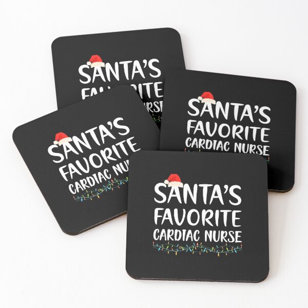 Item preview, Santa’s Favorite Cardiac Nurse   designed and sold by BuynPose.