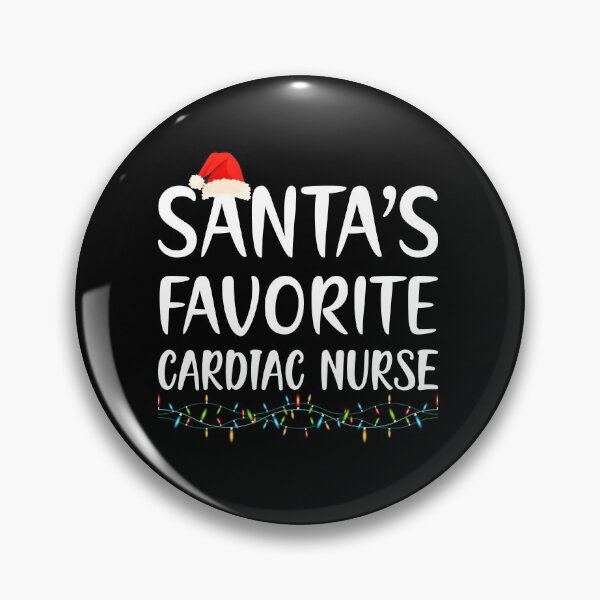 Item preview, Santa’s Favorite Cardiac Nurse   designed and sold by BuynPose.