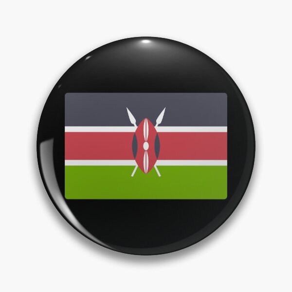 Item preview, SIMPLE KENYA FLAG  designed and sold by Just Simple And Awesome.