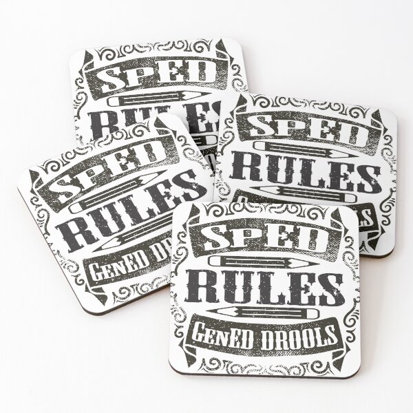 Item preview, SpED Rules GenEd drools designed and sold by bunnyboiler.