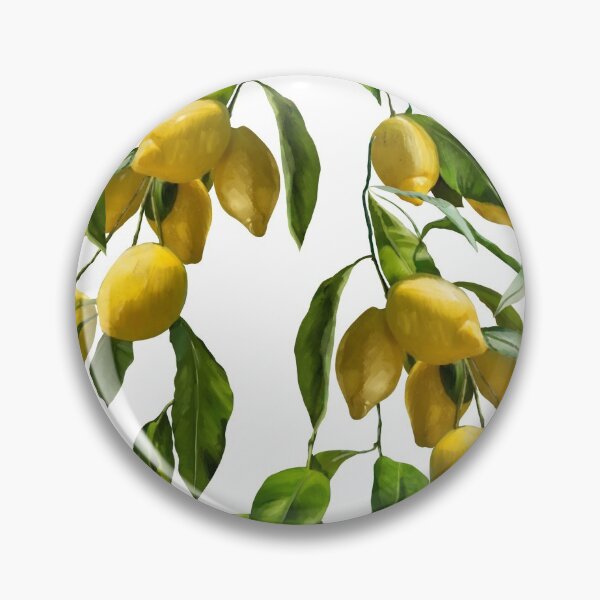 Item preview, Lemons & Leafs Pattern 01 designed and sold by Kornelis.