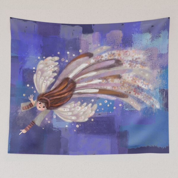 Item preview, angel in flight designed and sold by manumella.