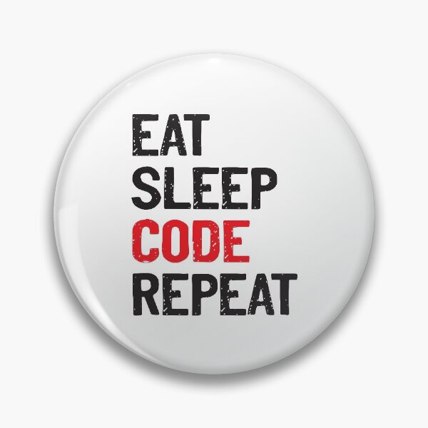 Item preview, Eat Sleep Code Repeat Coding designed and sold by Sour Soul.