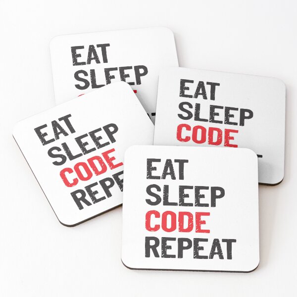 Item preview, Eat Sleep Code Repeat Coding designed and sold by Sour Soul.