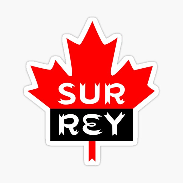 Surrey BC Canada Sticker