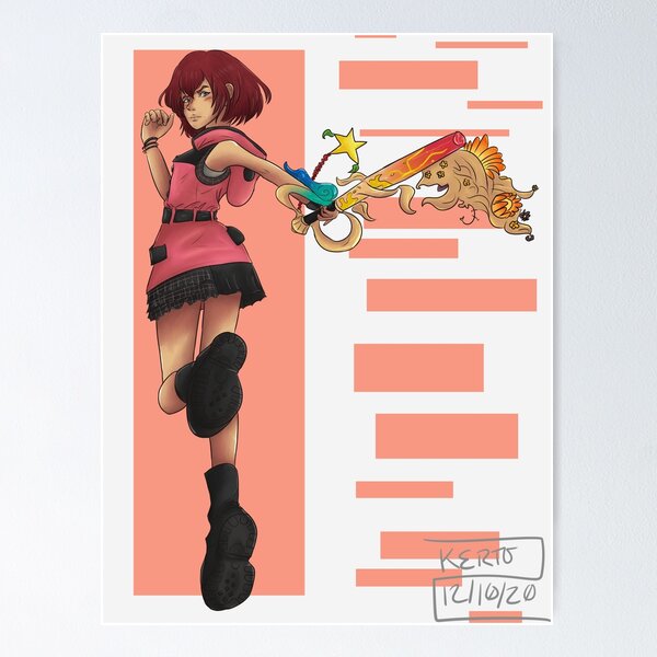 Vista previa del artículo con la obra «Kairi - KH3», diseñado y vendido por kerto-00.