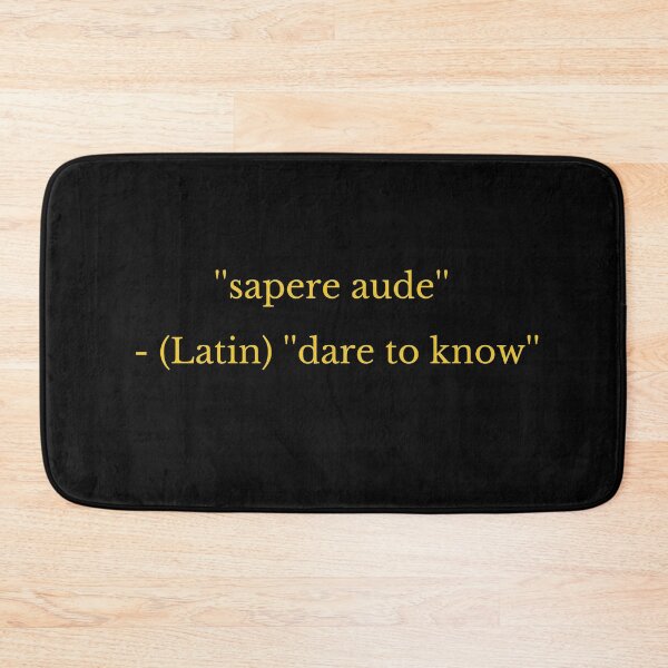 Item preview, Sapere Aude designed and sold by Artsy9.