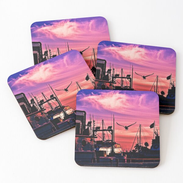 Item preview, San Pedro California Pink Sunset designed and sold by concettaellis.