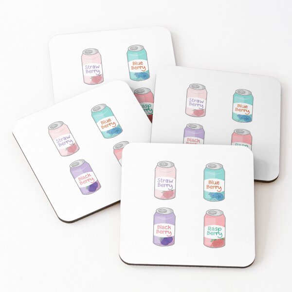 Item preview, Fruit Soda Berry Flavors Sticker Pack designed and sold by cinxart.