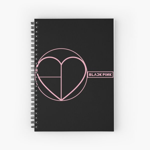 Nuevo diseño de logo de Blackpink Cuaderno de espiral