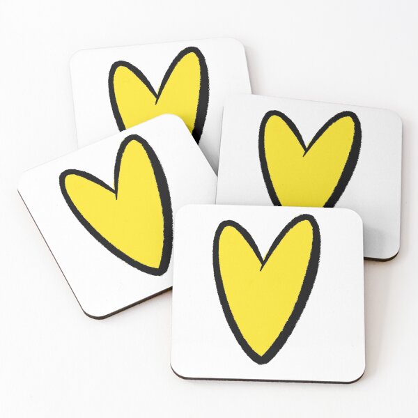 Item preview, yellow heart designed and sold by couldbekayla.