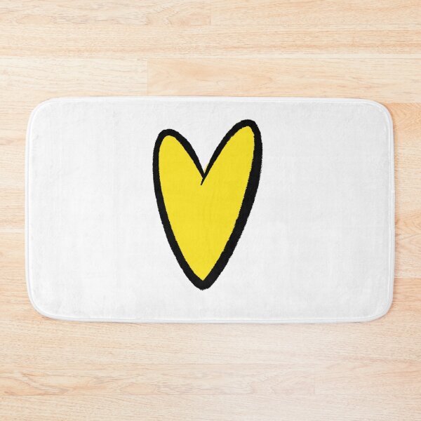 Item preview, yellow heart designed and sold by couldbekayla.