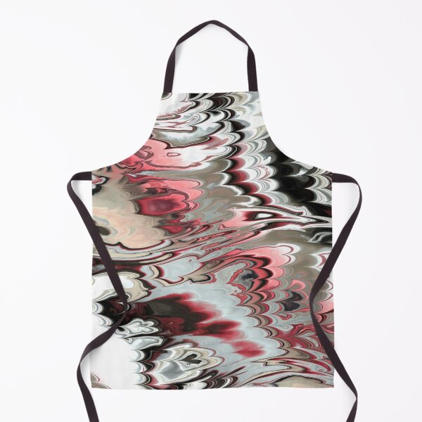 Item preview, Liquid Ink Spill in Red & Smoky Greys designed and sold by ReesDesigns.