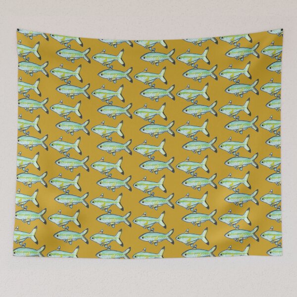 Item preview, X-Ray Tetra Starts with X Ocean Alphabet Animals designed and sold by erinbelkin.