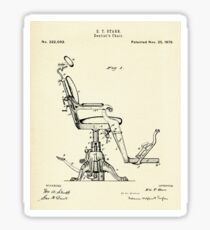 Dentist´s Chair-1879 Sticker