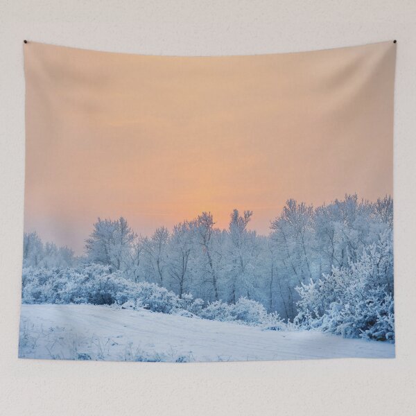 Item preview, Snowy Sunset designed and sold by Mooscellaneous.