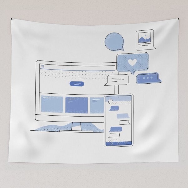 Item preview, technology and social media designed and sold by afrapaints.