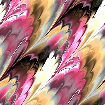 Artwork thumbnail, Liquid Ink Psychedelic in Multicolors by ReesDesigns