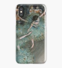 Edgar Degas - Swaying Dancer. Degas- Dancer in Green , show, ballet, dancers, ballerina, ballet dancer, dance, impressionism, music, opera, tutu , dress, beauty, love, girls, party iPhone Case/Skin
