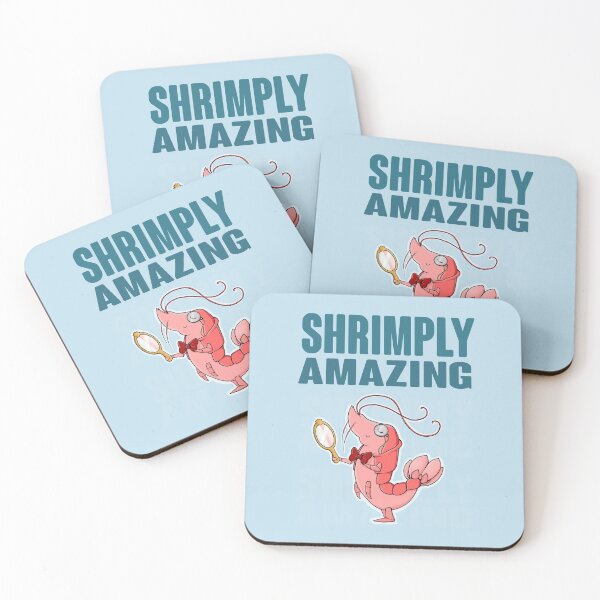 Item preview, Shrimply Amazing designed and sold by LYillustration.