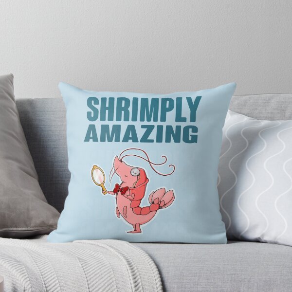 Item preview, Shrimply Amazing designed and sold by LYillustration.