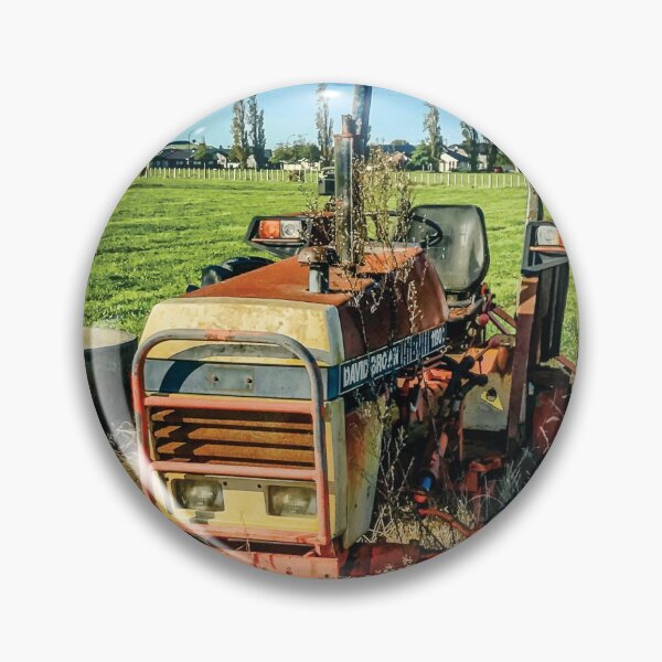 Item preview, David Brown Tractor parked where it stopped.  designed and sold by Stus RoadTrips.