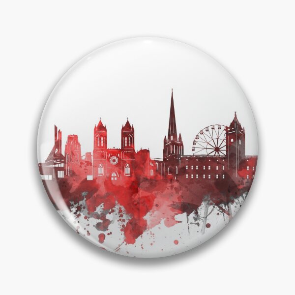 Item preview, bristol skyline red designed and sold by BekimART2.