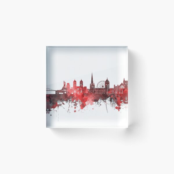 Item preview, bristol skyline red designed and sold by BekimART2.