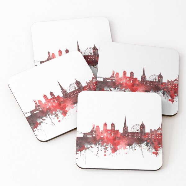 Item preview, bristol skyline red designed and sold by BekimART2.