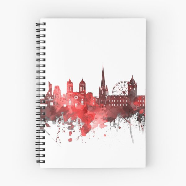 Item preview, bristol skyline red designed and sold by BekimART2.