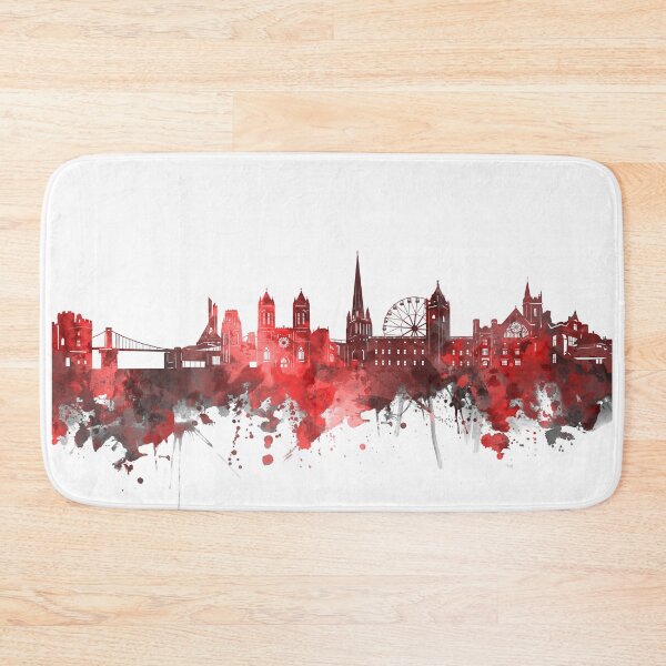Item preview, bristol skyline red designed and sold by BekimART2.