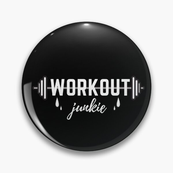 Item preview, WORKOUT junkie White text collection designed and sold by YOURTHINGZ.