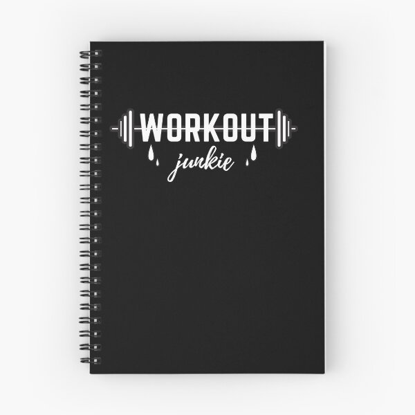 Item preview, WORKOUT junkie White text collection designed and sold by YOURTHINGZ.