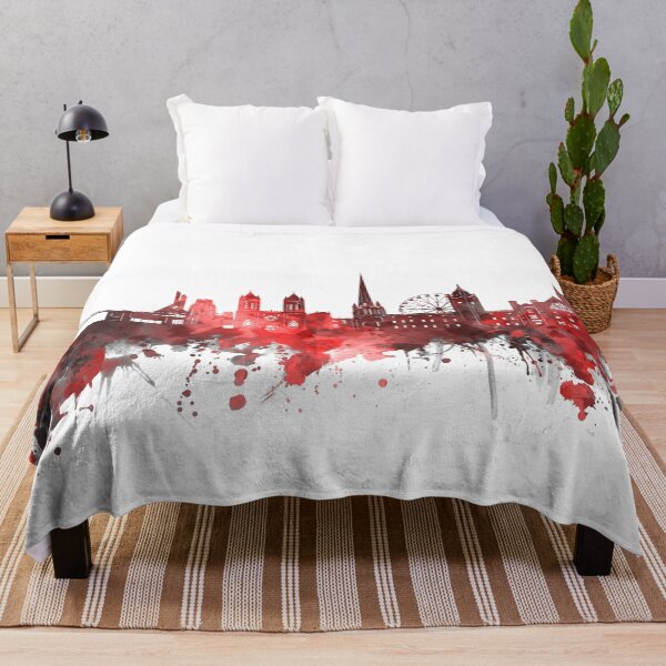 Item preview, bristol skyline red designed and sold by BekimART2.