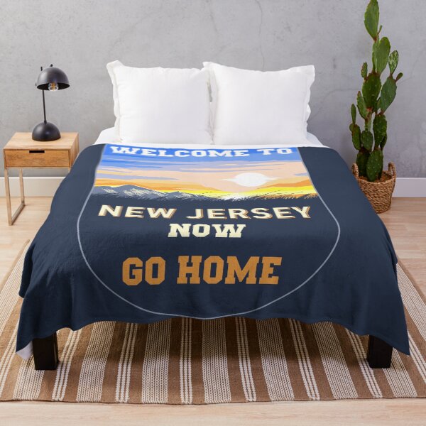 Item preview, Welcome to New Jersey now go Home print designed and sold by Mande Arts.