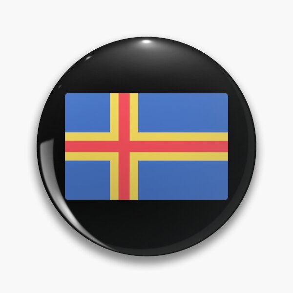 Item preview, SIMPLE ALAND ISLANDS FLAG  designed and sold by Just Simple And Awesome.