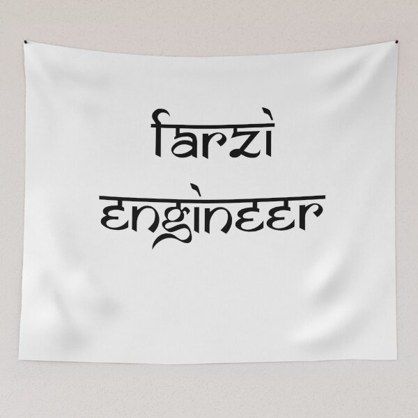 Item preview, Farzi Engineer Indian Slang designed and sold by fantasticpud.