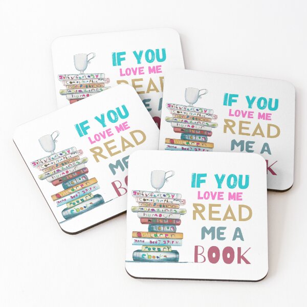 Item preview, IF YOU LOVE ME READ ME A BOOK designed and sold by Lallz Meeku.