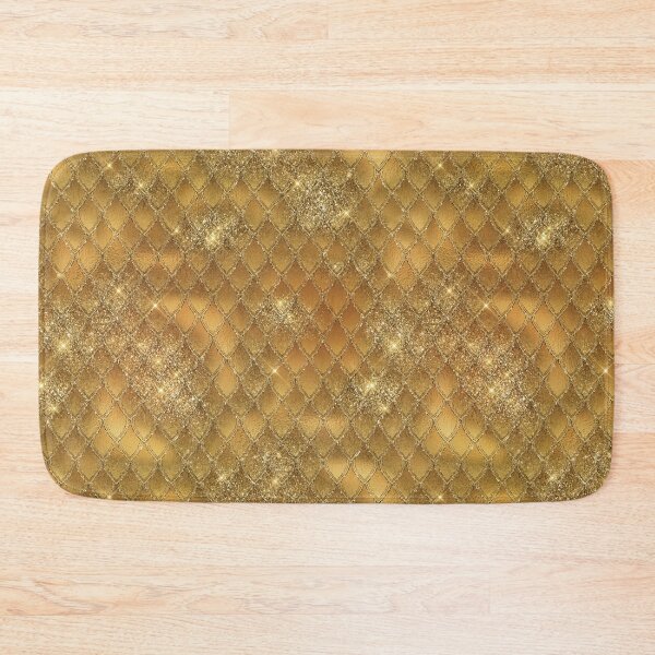Item preview, Sparkly dragon scale design - gold designed and sold by AnnieHochmann.