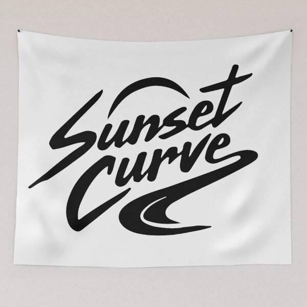 Item preview, Sunset Curve Logo designed and sold by TheQueuingLife.