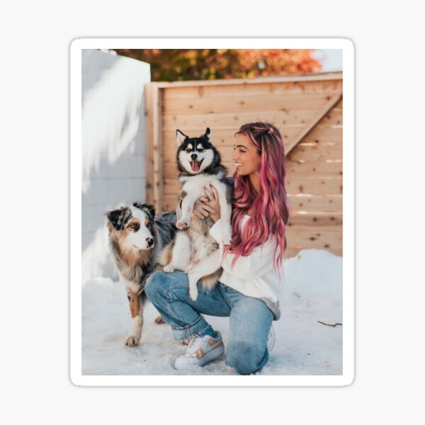 Lexi Hensler Snow Sticker